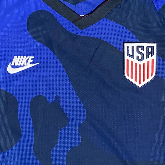 Nike USMNT Team USA Vapor Match Away Vaporknit Soccer Jersey Mens L CD0603-475 - Picture 2 of 11